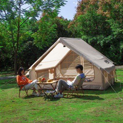 6,3 kvm oppblåsbart telt