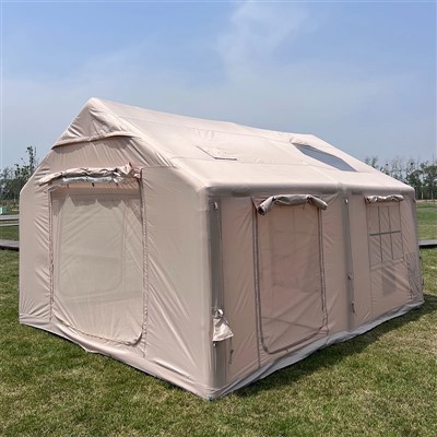 Luftoppblåsbart campingtelt