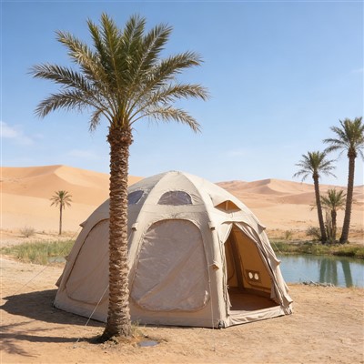 Familie kuppeltelt for camping